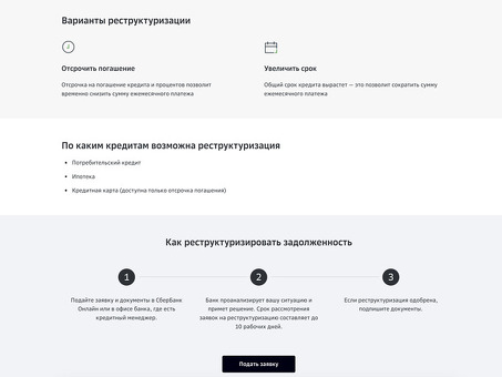 Подать онлайн-заявку на реструктуризацию в Зубелбанк