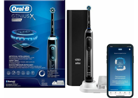 Электрическая зубная щетка Oral-B Genius X 20000N