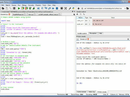 Scpi Python: упрощение автоматизации тестирования и управления приборами