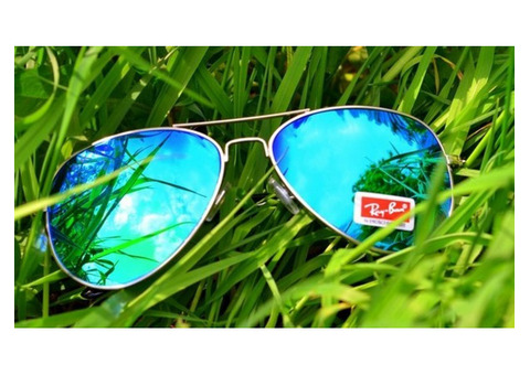 Солнцезащитные очки Ray Ban Aviator (стекло)