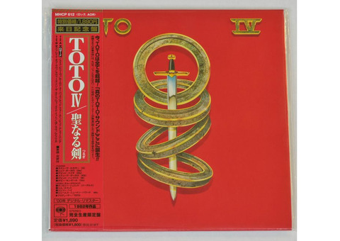 TOTO / TOTO IV Japan Mini LP CD Limited Release Out Of Print Rare