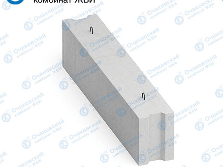 Купить блок ФБС 4-5-6т 380х500х580 в Москве от производителя — Очаковский завод ЖБИ