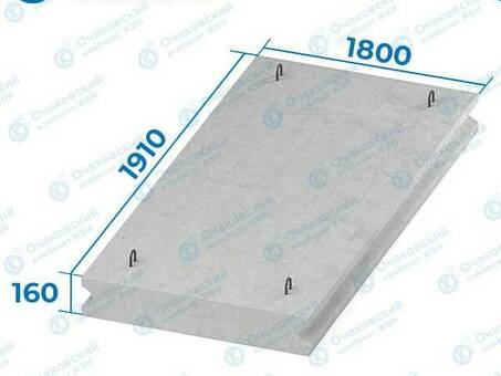 Купить плиту перекрытия ВП 19-18 с отверстием по альбому РК 2203-86 в Москве | Очаковский завод ЖБИ