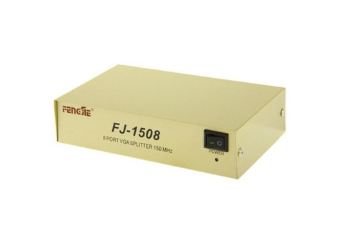 Fengjie FJ-1508 VGA распределитель сигнала на 8 мониторов (ВГА Сплиттер, VGA Spl