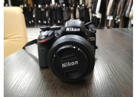 Nikon d3200 с объективом Nikon 35mm 1.8