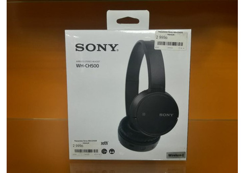 Новые наушники Sony WH-CH500 в упаковке