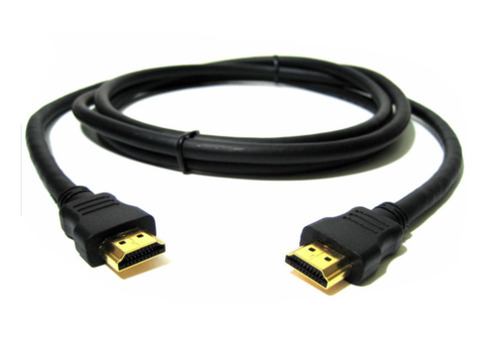 Кабель один конец HDMI вилка другой конец HDMI вилка длина 1 м.