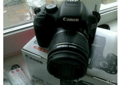 Продам Фотоаппарат Canon 550d состояние близко к идеальному