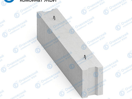 Купить блок ФБС 8-6-6т 800х600х600 в Москве от производителя — Очаковский завод ЖБИ