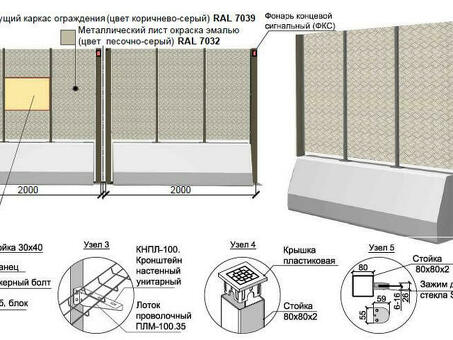 Купить охранное ограждение 3 АН в Москве по низкой цене - интернет-магазин