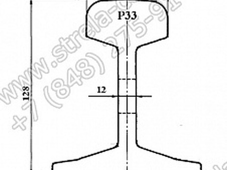 Купить рудничные рельсы Р33 б.у. со склада - выгодные цены и быстрая доставка | Название компании