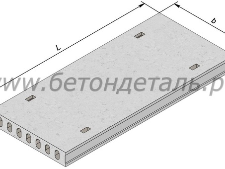 Купить пустотную плиту перекрытия ПБ 108.15-3 в интернет-магазине