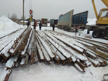 Купить рельсы Р43 б/у с низким износом до 2 мм | Магазин Железнодорожных Товаров