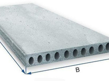 Плита перекрытия пустотная ПБ 38.12-8 - купить по выгодной цене на официальном сайте