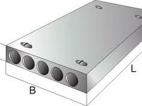 Плита перекрытия пустотная ПБ 40.15-8 - купить по выгодной цене | Магазин Название