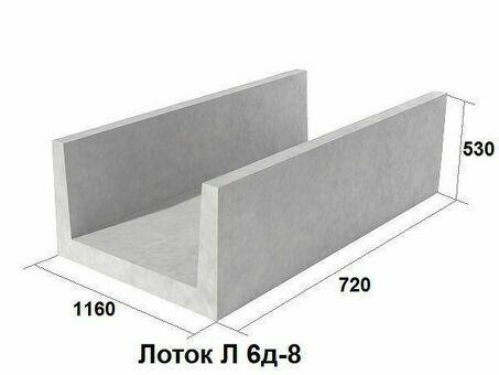 Купить лоток теплотрассный Л36д-8 (доборный) — цена, характеристики, отзывы | Интернет-магазин