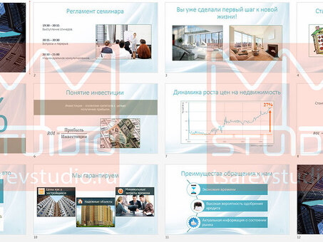 Услуги по созданию презентаций PowerPoint на заказ - Получите экспертную поддержку