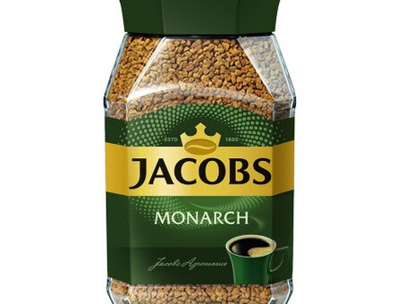 Кофе Jacobs Monarch 190г - Купить по лучшей цене в Москве | Интернет-магазин