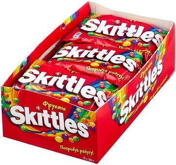 Купить Skittles онлайн - лучшие цены и доставка по России