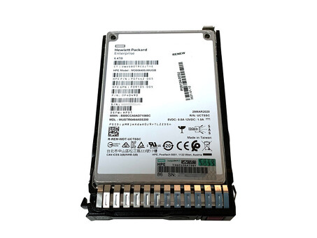 P09096-B21 Твердотельный накопитель HPE SAS MU 12G SFF SC DS емкостью 6,4 ТБ