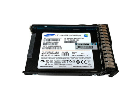 756636-B21 Твердотельный накопитель HPE 240 ГБ SATA 6G 2,5 VE SC