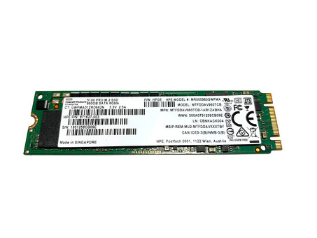 875852-001 Твердотельный накопитель HPE 960 ГБ SATA MU M.2 2280 DS