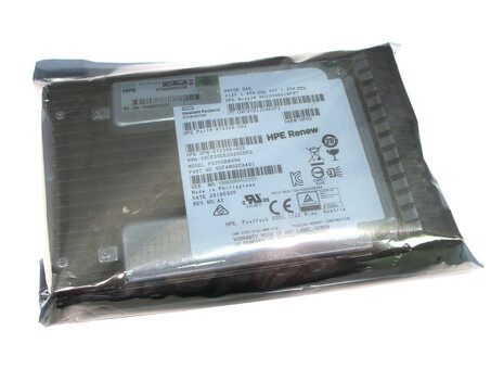 875478-B21 Твердотельный накопитель HPE 1,92 ТБ SATA 6G MU 2,5 дюйма SC DS G9/G10