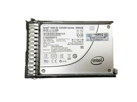 739898-B21 Твердотельный накопитель HP 600 ГБ 6G SATA VE 2,5 дюйма SC EV