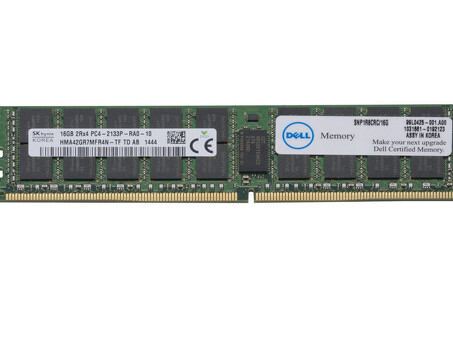 Память 1R8CR Dell 16 ГБ DDR4 2133 МГц PC4-17000 2RX4 SDRAM