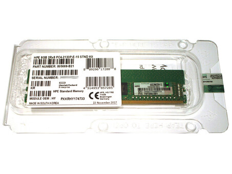 805669-B21 Память HPE 8 ГБ 2RX8 DDR4 PC4-2133P-E-15