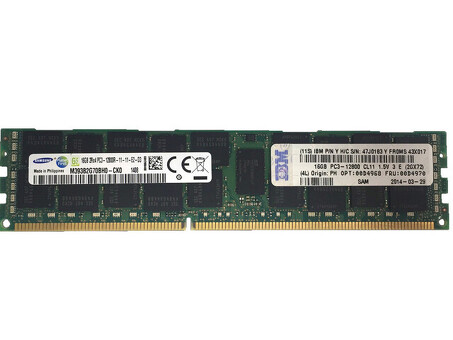 47J0183 Память IBM 16 ГБ PC3-12800 CL11 ECC DDR3