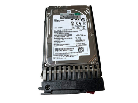 873012-B21 Жесткий диск HPE 1,2 ТБ, 12 ГБ, SAS, 10 тыс., малый форм-фактор, DS