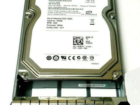 ST3750630SS Диск SeaGate 750 ГБ, 7200 об/мин, 16 МБ, SAS 3G