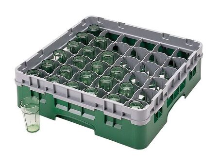 Кассета для бокалов Cambro 36S318 зел./сер