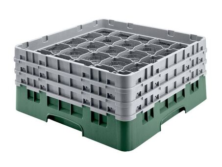 Кассета для бокалов Cambro 36S534 зел./сер