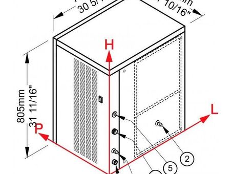 Льдогенератор Brema VM 900W