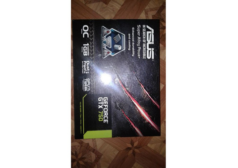 Видеокарта ASUS GeForce GTX 750 OC 1024Mb 128 бит