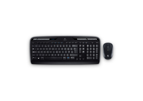 Беспроводная клавиатура и мышь Logitech MK330 набор Black черный цвет M215 набор