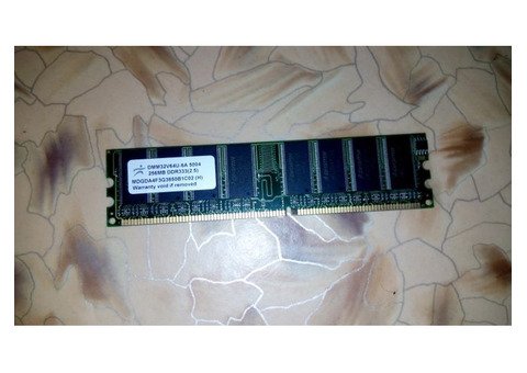 Комплектующие DDR1 либо DDR3 (Модуль памяти).