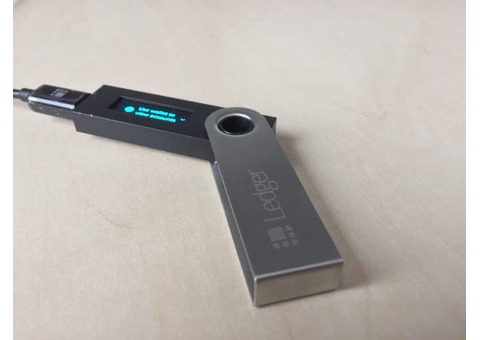 Ledger Nano S (холодный кошелек для крипто валюты)