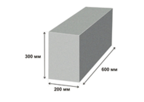 Газобетонные блоки стеновые и перегородочные плотность D 700