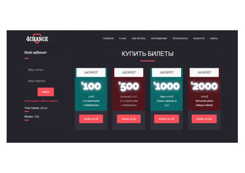 Продам интернет проект 'Экономическая игра'