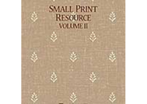 Small Print Resource Vol.II - Дизайнерские обои от Thibaut