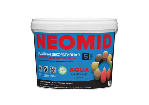 Декоративный деревозащитный состав Неомид Neomid Bio Color Aqua