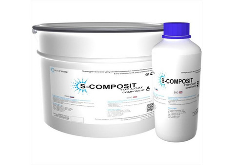 S-composit top-coat (zn) полиуретановое тонкослойное покрытие.