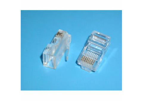 Характеристики коннектор RJ-45 Buro TL-CAT-001 8p8c 5cat (упак.:100шт)