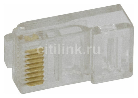 Характеристики коннектор RJ-45 (упак.:20шт)