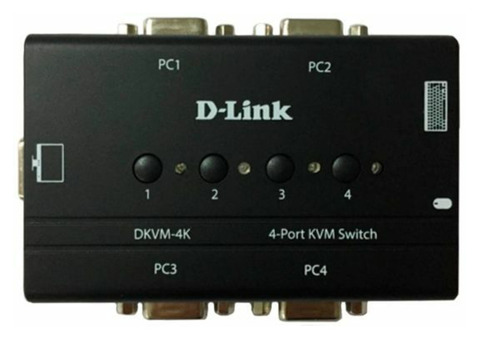 Характеристики переключатель D-Link DKVM-4K/B2