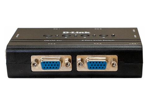 Характеристики переключатель D-Link DKVM-4U/C2A