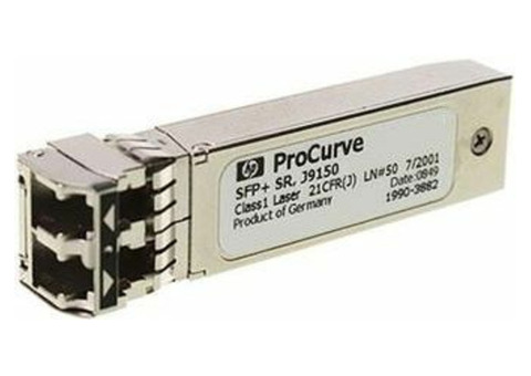 Характеристики трансивер HPE J9150D Aruba 10G SFP+ LC SR 300m MMF XCVR